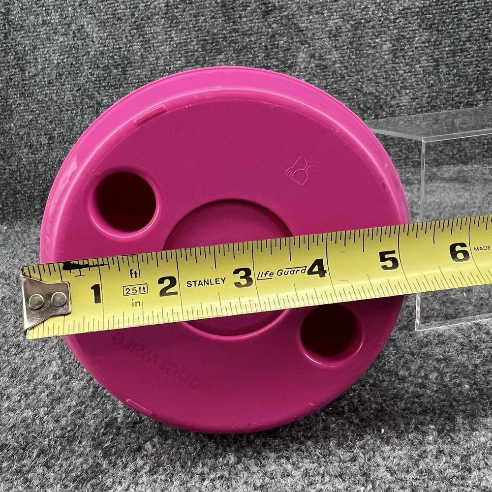 Tupperware ThermoTup Pitcher 1 L Hot Pink Warm Cold Coffee Tea Serveware DAMAGED